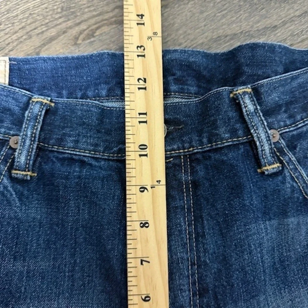 Polo Ralph Lauren Mens Straight Leg Blue Selvedge Denim Jeans 36x30 Medium Wash